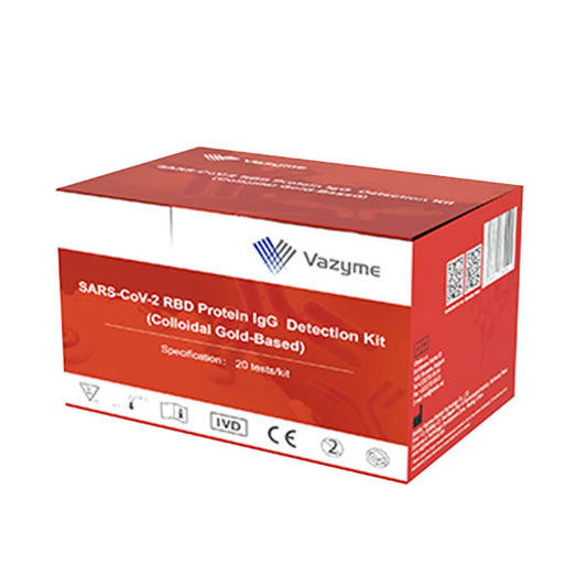 Vazyme - SARS-CoV-2 RBD Protein IgG Detection kit (Colloidal Gold-Based), (Einheit 20 Boxen)